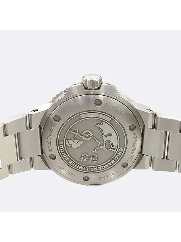 01 743 7734 4187 Green Dial Steel 43 5MM Han Kang Automatic Men s Watch