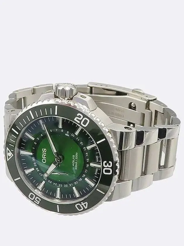 01 743 7734 4187 Green Dial Steel 43 5MM Han Kang Automatic Men s Watch
