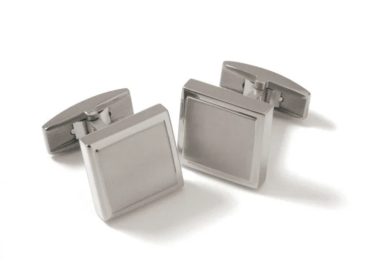 0602-01 Boccia Titanium Cufflinks