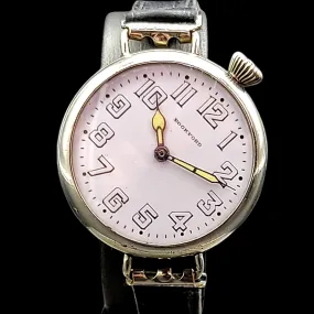 1910 ROCKFORD Trench Watch 15 Jewels Grade 164