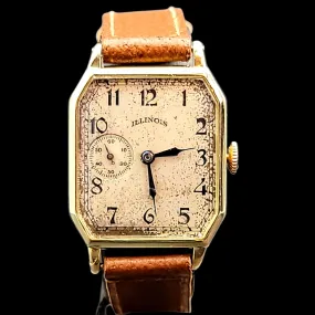 1929 ILLINOIS Canby Watch "Rectangle Plane" Grade 905