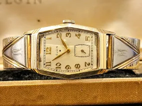 1939 ELGIN Cavalier Watch Ref. 2837 17 Jewels Cal. 524 U.S.A. Made