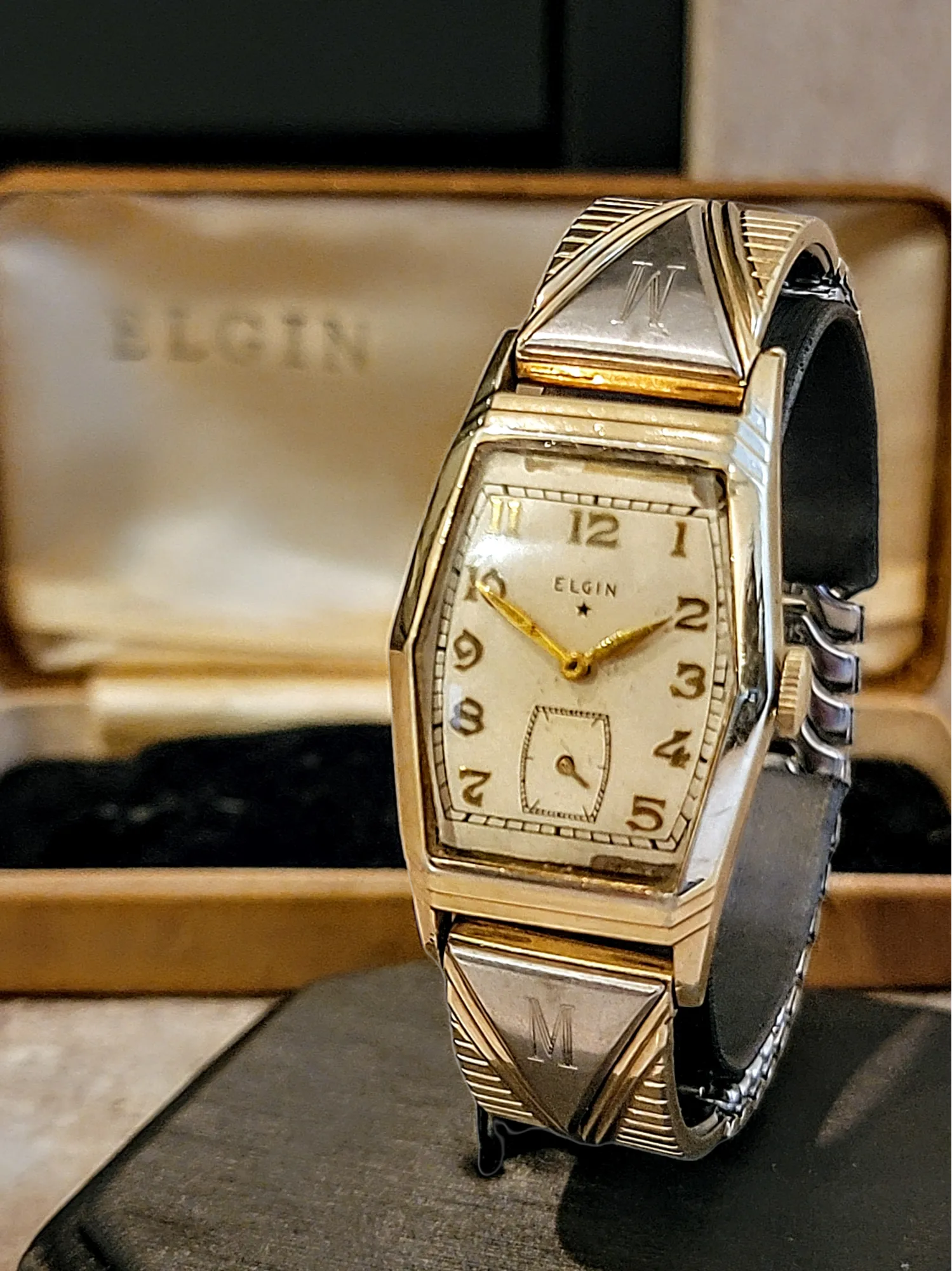 1939 ELGIN Cavalier Watch Ref. 2837 17 Jewels Cal. 524 U.S.A. Made