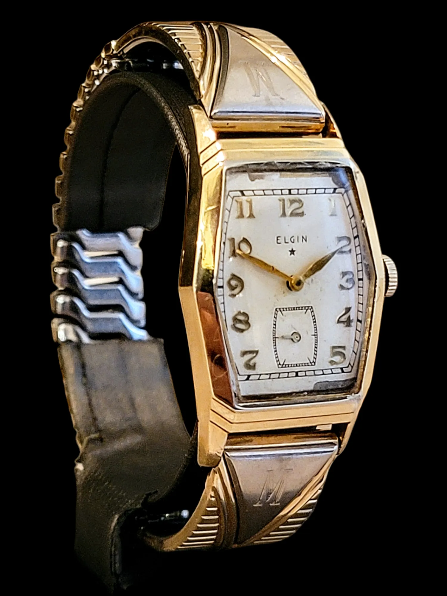 1939 ELGIN Cavalier Watch Ref. 2837 17 Jewels Cal. 524 U.S.A. Made