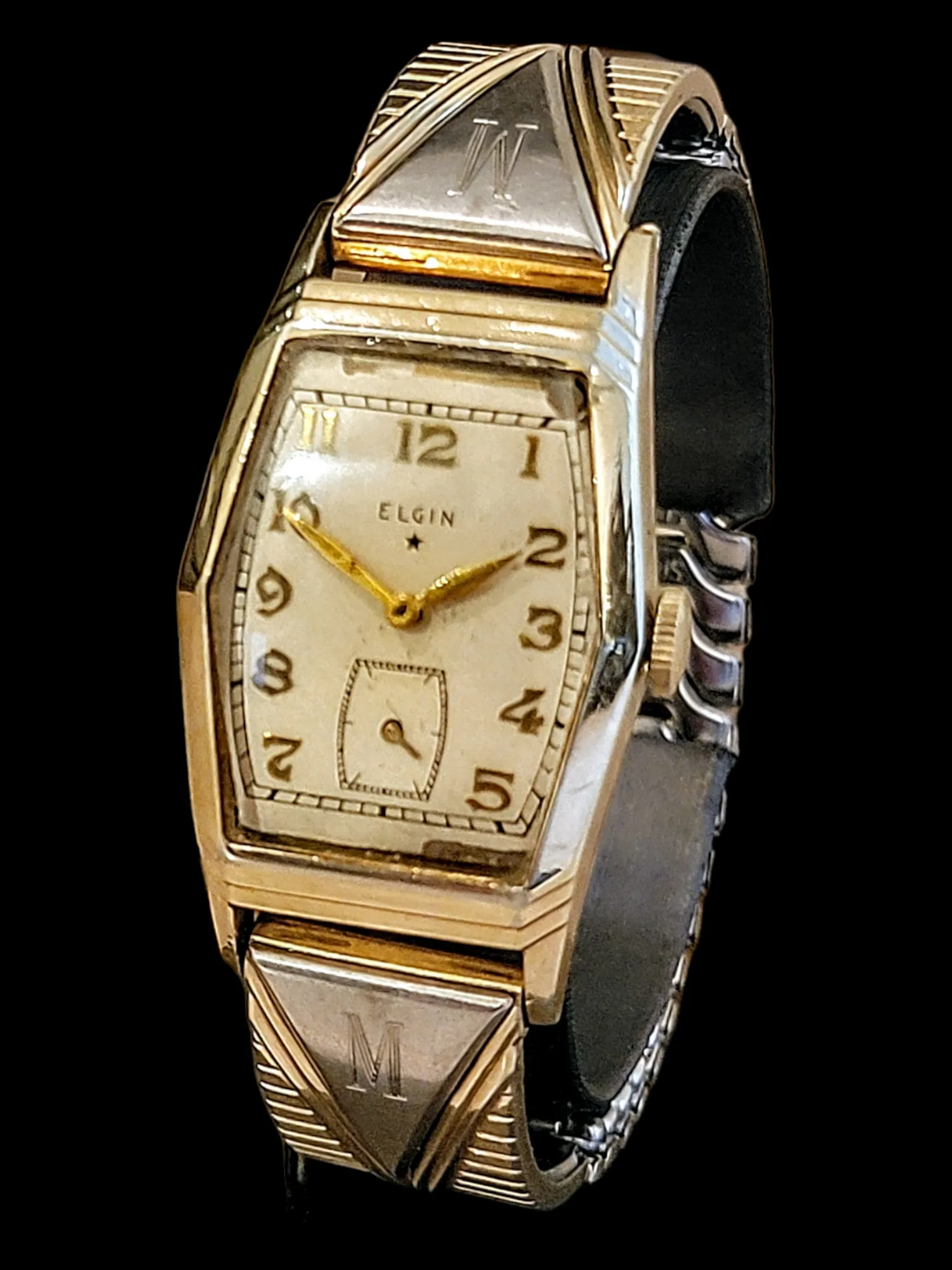 1939 ELGIN Cavalier Watch Ref. 2837 17 Jewels Cal. 524 U.S.A. Made