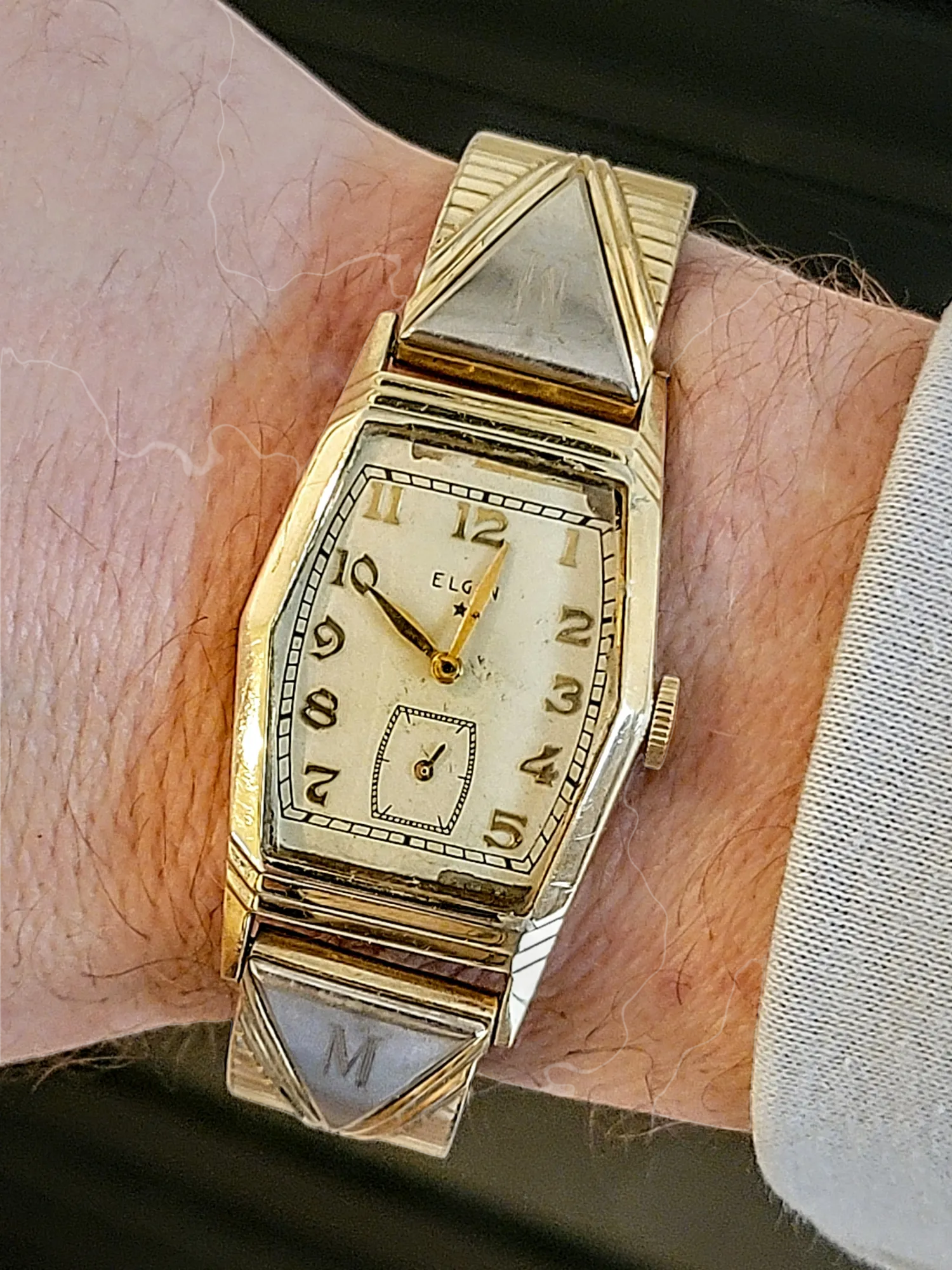 1939 ELGIN Cavalier Watch Ref. 2837 17 Jewels Cal. 524 U.S.A. Made