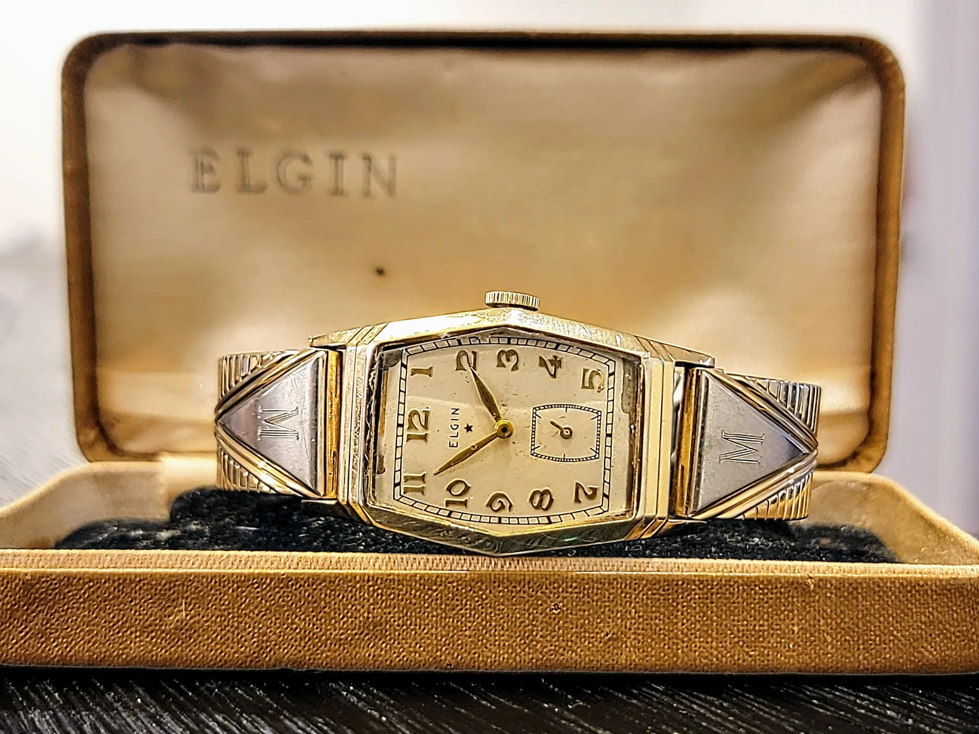 1939 ELGIN Cavalier Watch Ref. 2837 17 Jewels Cal. 524 U.S.A. Made