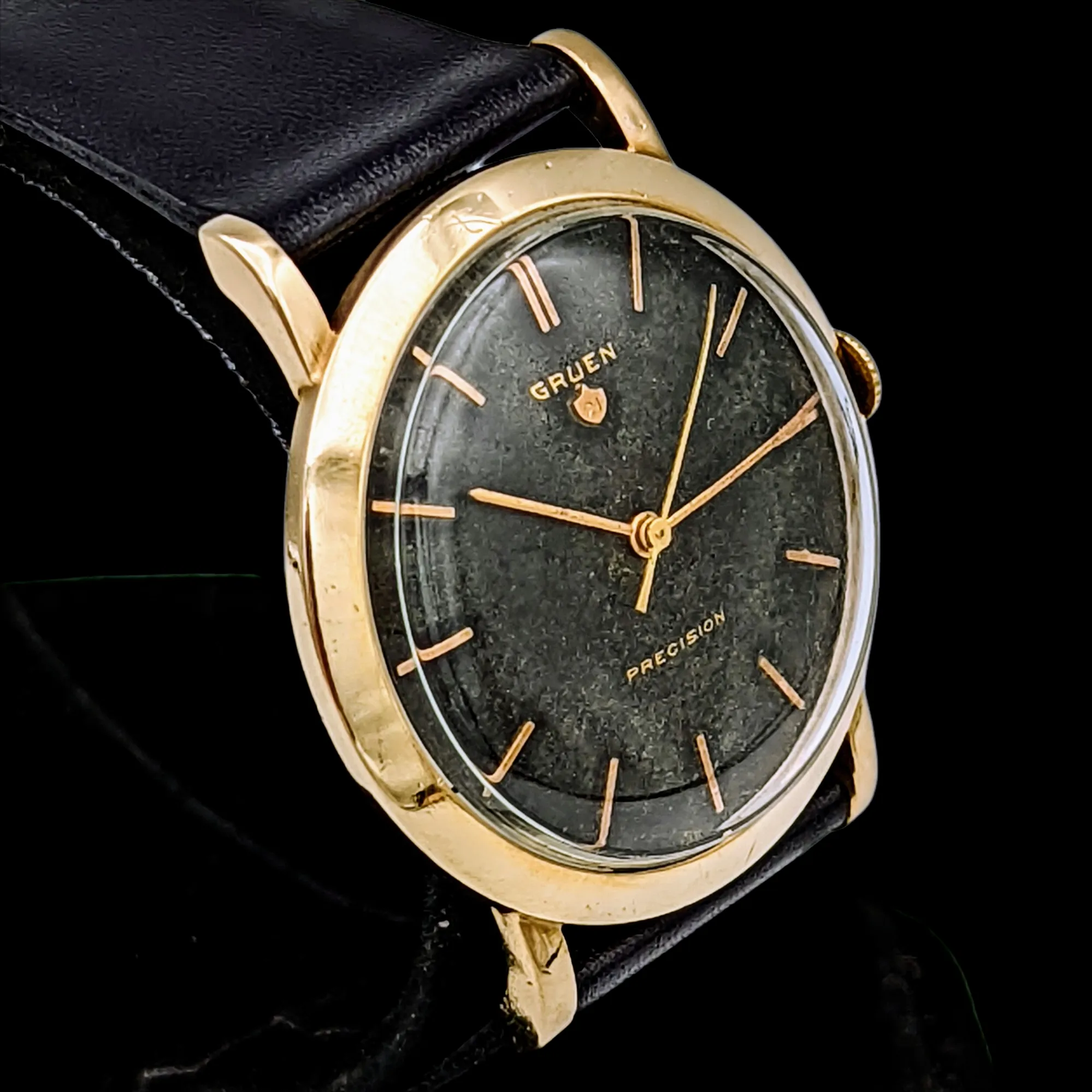 1953 GRUEN 21 Jewels Precision Watch Cal. 335 SS
