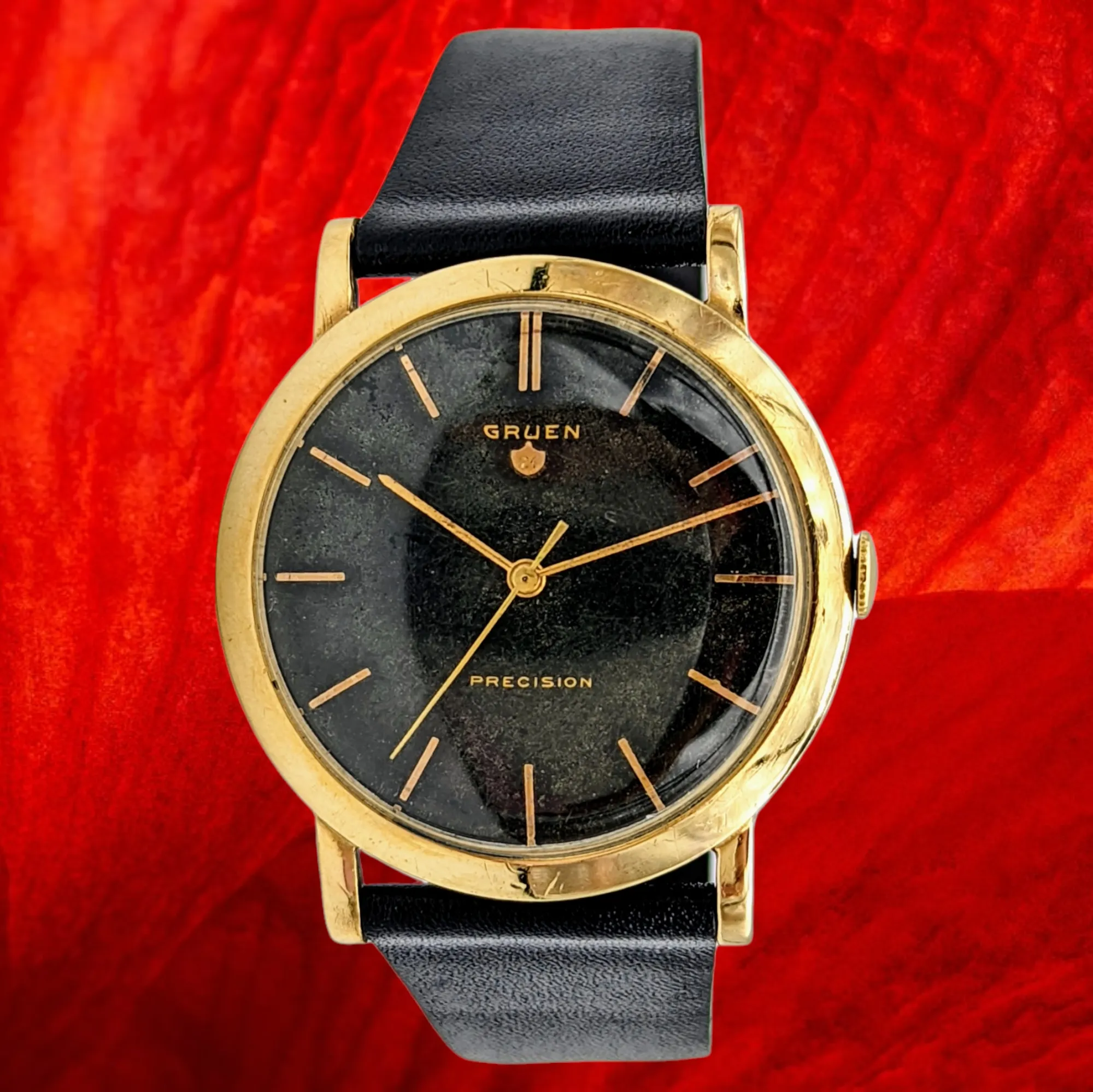 1953 GRUEN 21 Jewels Precision Watch Cal. 335 SS