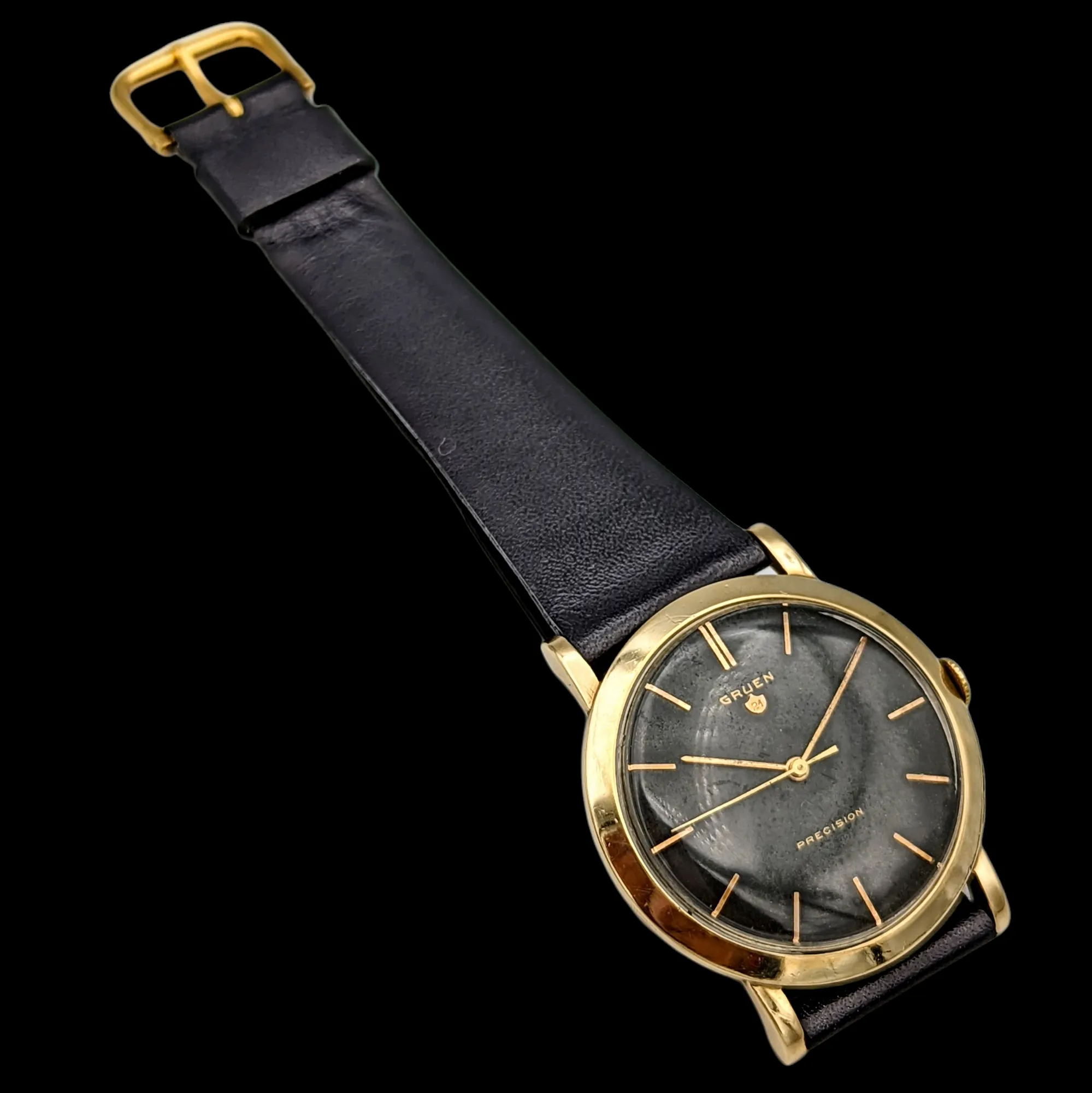 1953 GRUEN 21 Jewels Precision Watch Cal. 335 SS