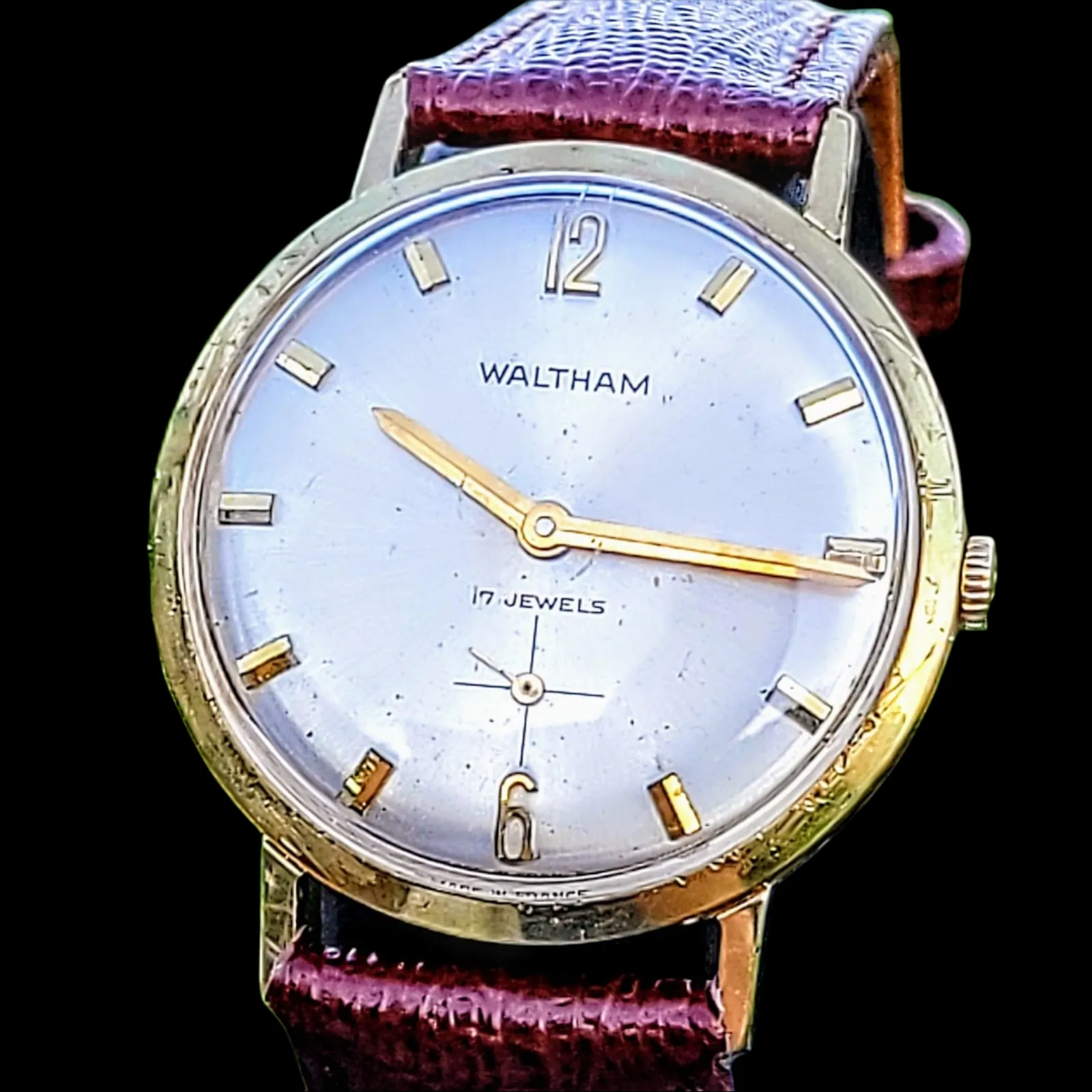 1960's WALTHAM Watch Cal. Lorsa 238 France Made