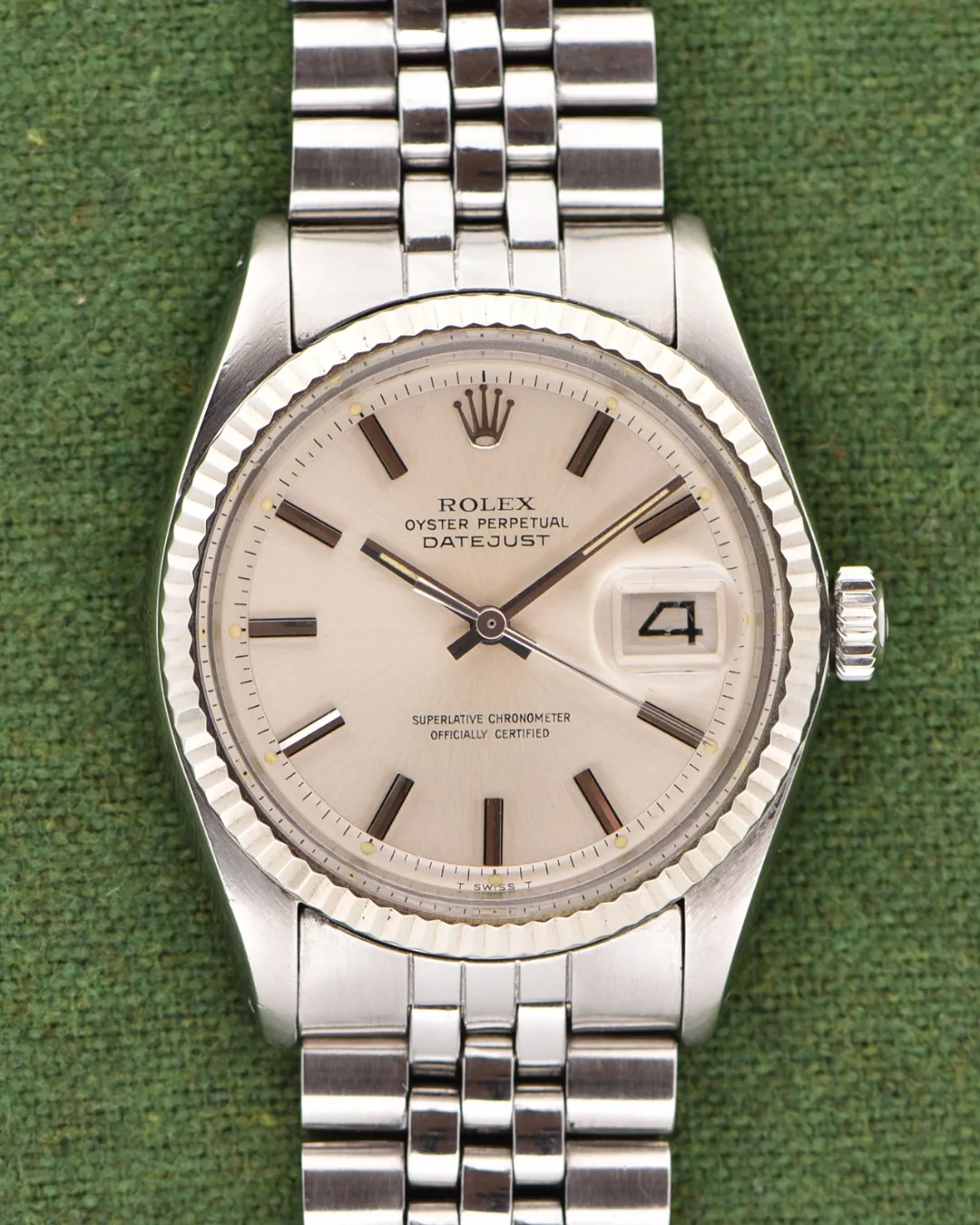 1973 Rolex Datejust Silver Dial