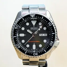 2017 SEIKO Automatic Scuba Diver's 200M Watch SKX007 17 Jewels Day/Date Wristwatch