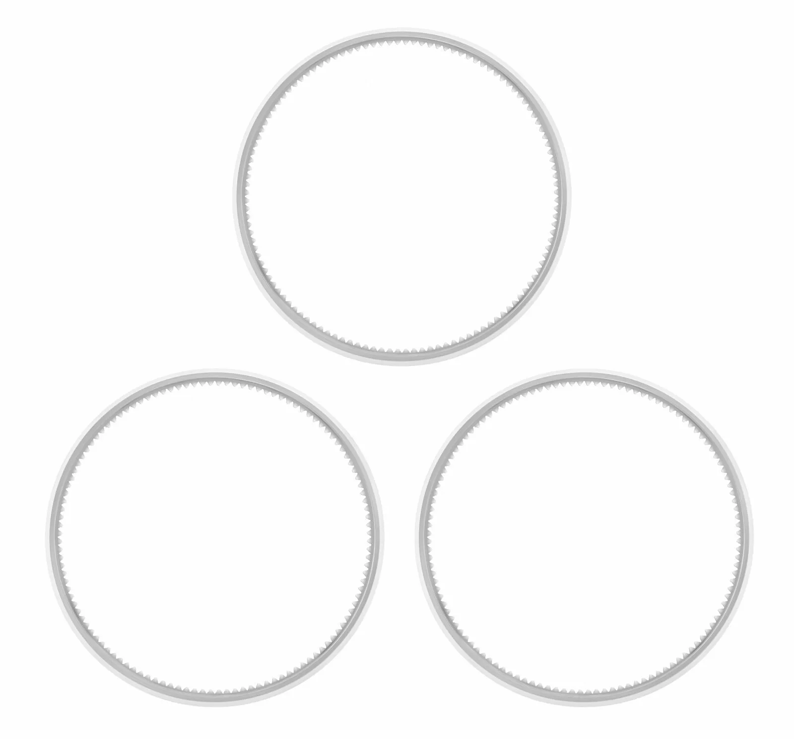 3 PCS STAINLESS STEEL BEZEL RING INSERT FOR SEA DWELLER 16660 16600 WATCH