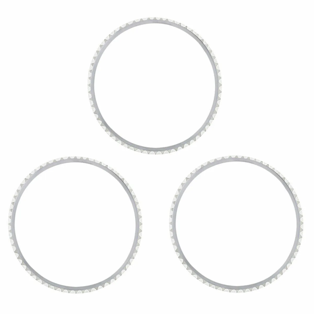 3 STEEL BEZEL RING INSERT FOR ROLEX GMT 1670 1675 16750 16753 16758 TOP QUALITY