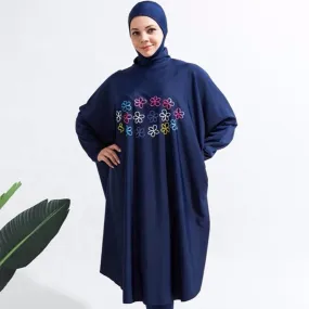 3pcs Muslim Swimwear Hijab Long Sleeves Burkinis