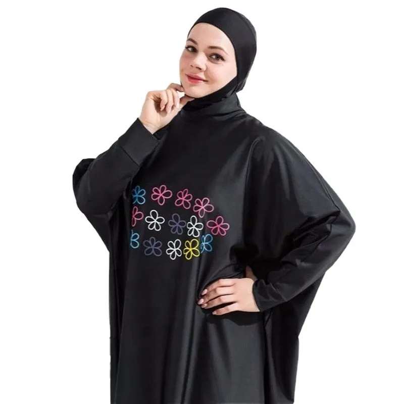 3pcs Muslim Swimwear Hijab Long Sleeves Burkinis