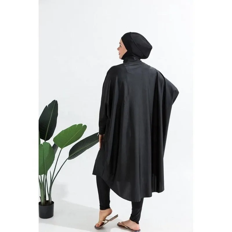 3pcs Muslim Swimwear Hijab Long Sleeves Burkinis