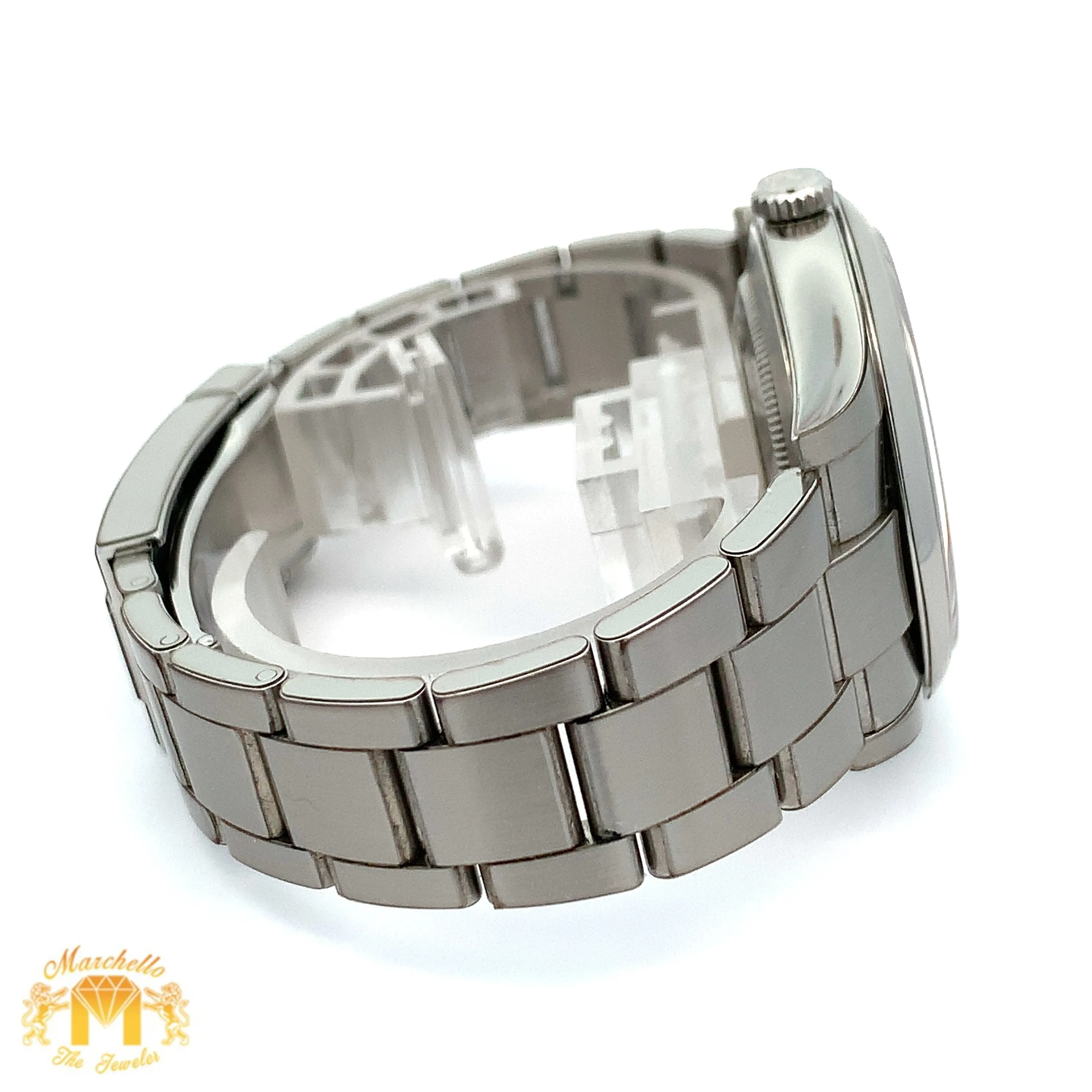 41mm Rolex Watch with Stainless Steel Oyster Barcelet (Rolex papers)