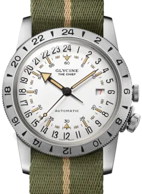 Airman “The Chief” Purist White - Military Nylon Strap Ref. GL0475