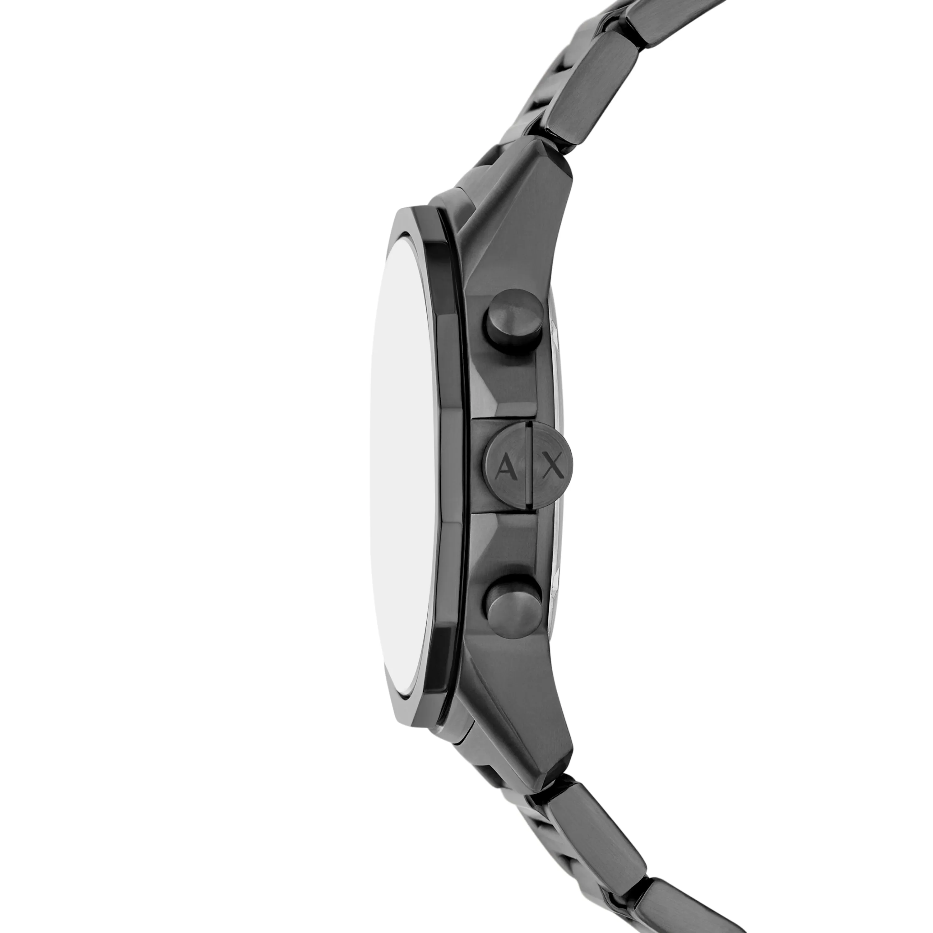 Armani Exchange Chronograph Gunmetal Stainless Steel Watch AX1765