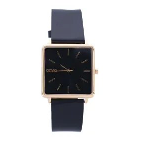 Arvo Time Squared Black Dial Watch