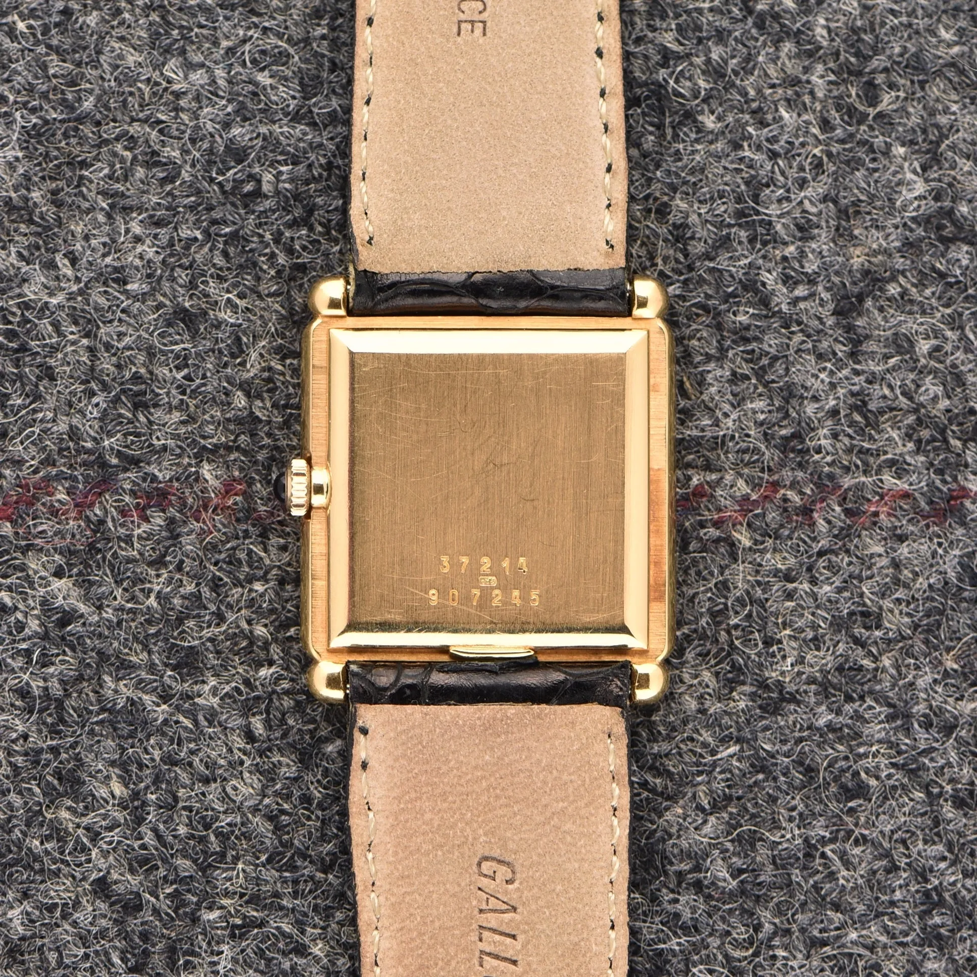 Baume & Mercier Alligator Print Dial - 18k Gold