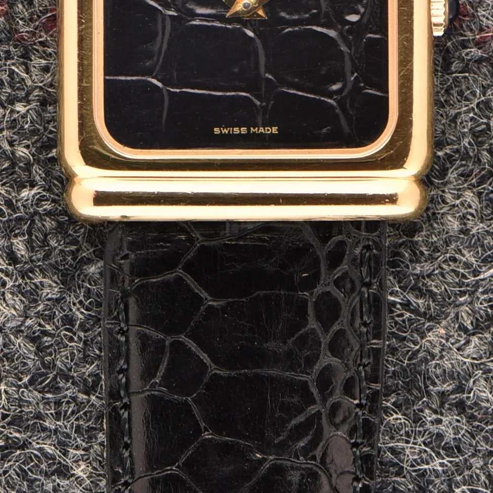 Baume & Mercier Alligator Print Dial - 18k Gold