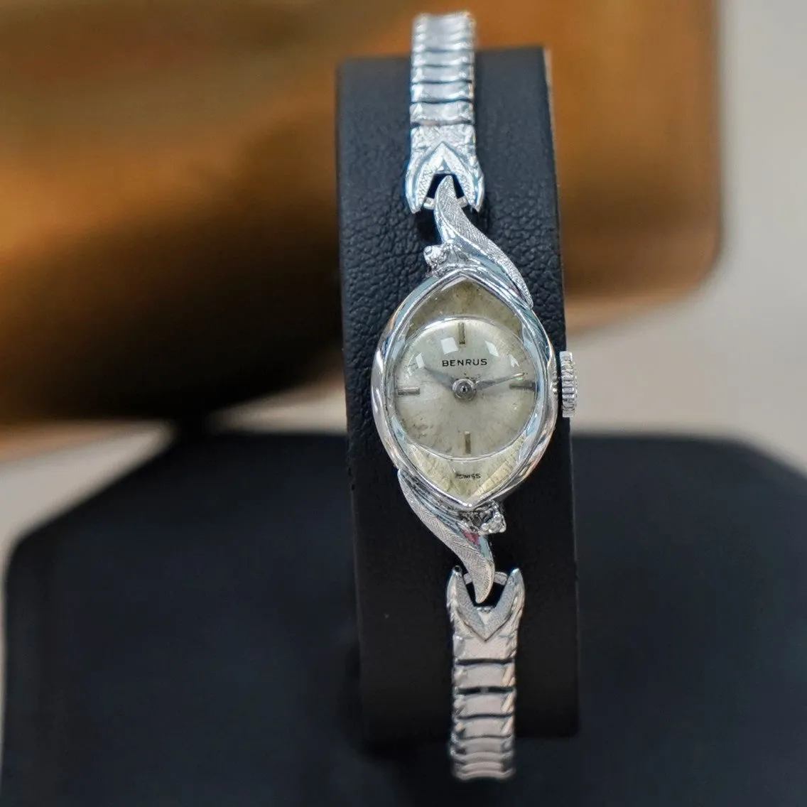 BENRUS Ladies Watch 17 Jewels Model DZ2F Swiss Made Vintage Wristwatch - In BOX!