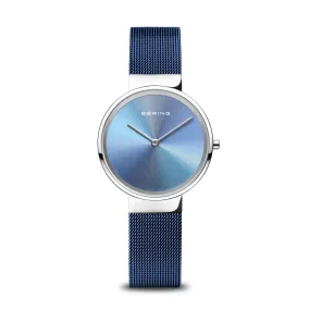 Bering 10X31-Anniversary2 Classic Stainless Steel Mesh Strap Women Watches