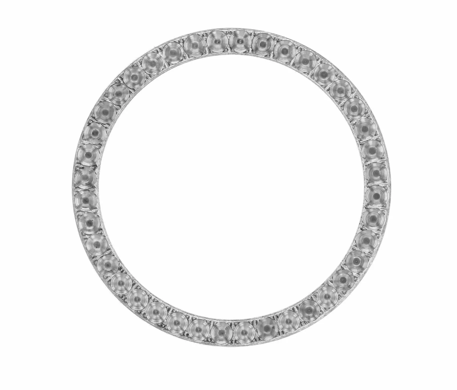 BEZEL FOR DIAMOND 31MM ROLEX MIDSIZE JUNIOR 68273 68274 67480 178240 S/STEEL