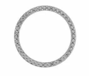 BEZEL FOR DIAMOND 31MM ROLEX MIDSIZE JUNIOR 68273 68274 67480 178240 S/STEEL
