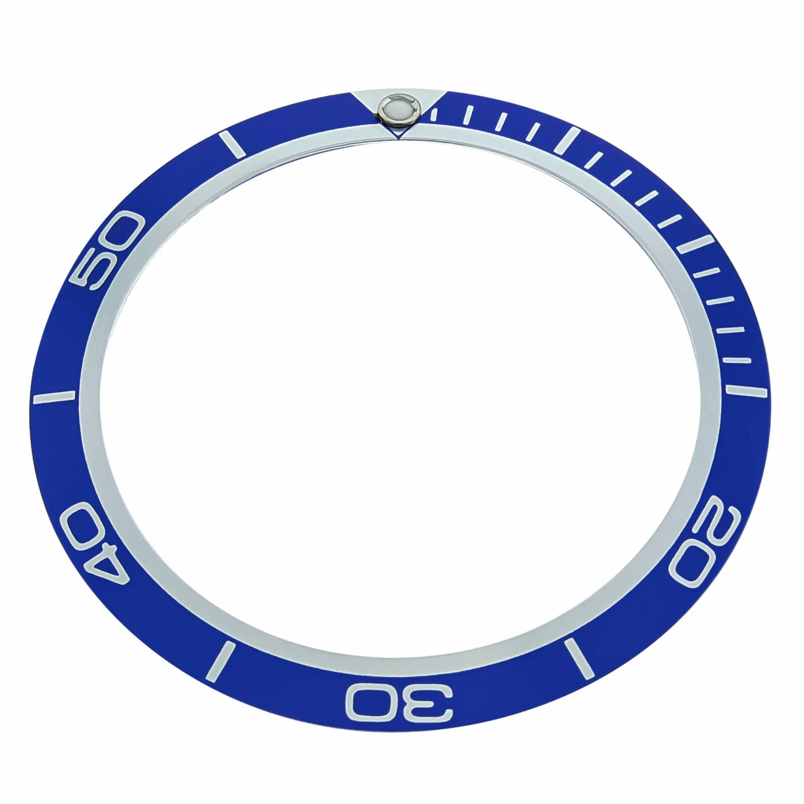 BEZEL INSERT FOR 42MM CASE OMEGA SEAMASTER PLANET 2900.50 2901.50 2909.50 BLUE