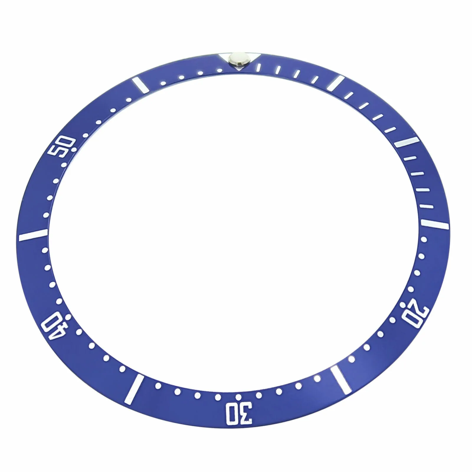 BEZEL INSERT FOR MENS OMEGA SEAMASTER QUARTZ WATCH 36MM X 30MM BLUE