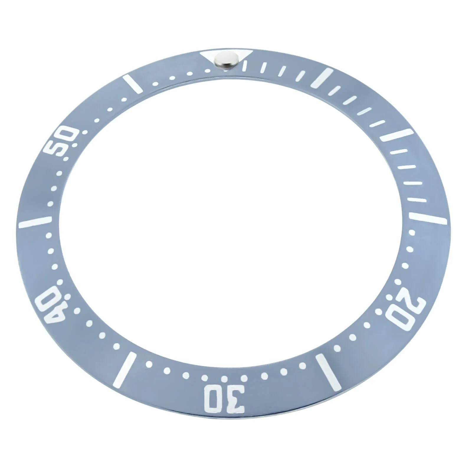 BEZEL INSERT FOR MIDSIZE OMEGA SEAMASTER 2551.80 WATCH BLUE GREY INSERT