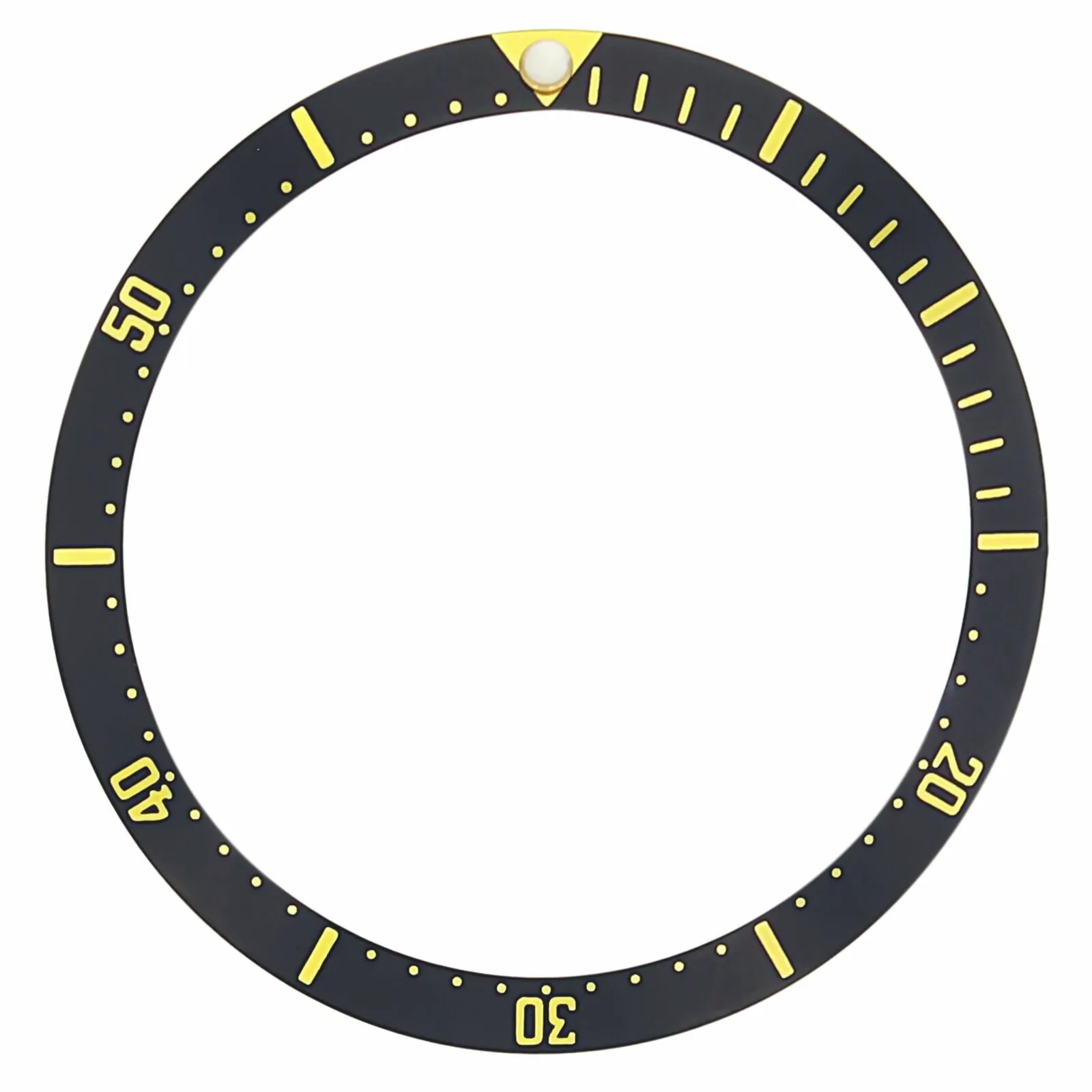 BEZEL INSERT FOR OMEGA SEAMASTER 200 PROFESSIONAL 196-1041 WATCH GOLD FONTS