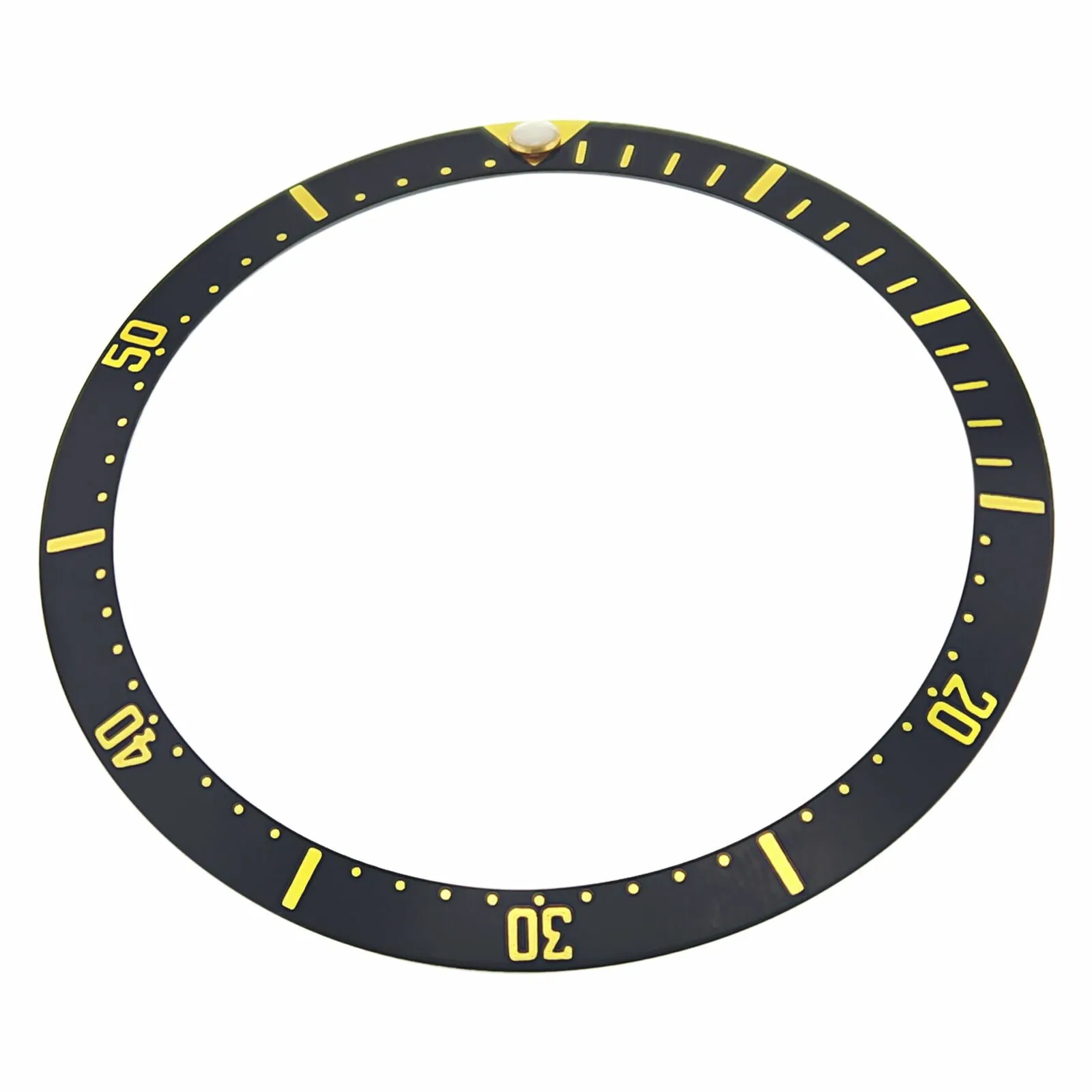 BEZEL INSERT FOR OMEGA SEAMASTER 200 PROFESSIONAL 196-1041 WATCH GOLD FONTS