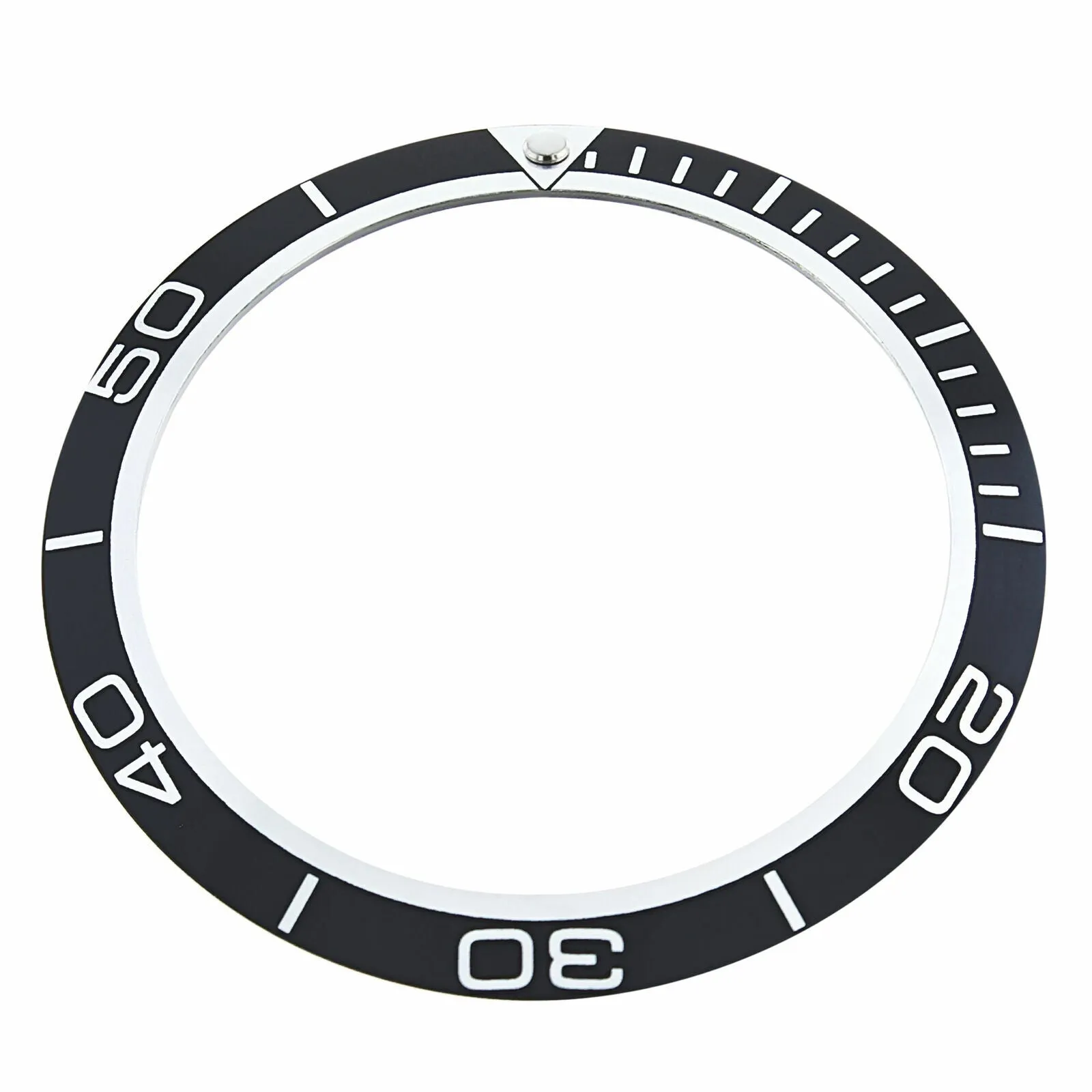 BEZEL INSERT FOR OMEGA SEAMASTER 600 PLANET OCEAN  2201.50 AUTOMATIC WATCH BLACK