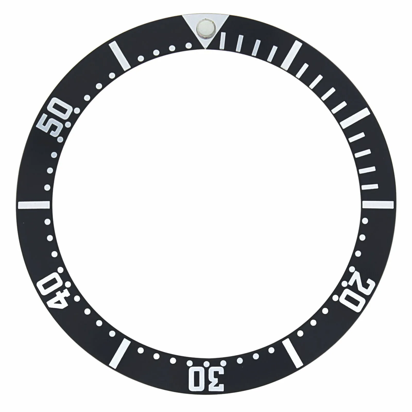 BEZEL INSERT FOR OMEGA SEAMASTER MIDSIZE WATCH BLACK SWISS