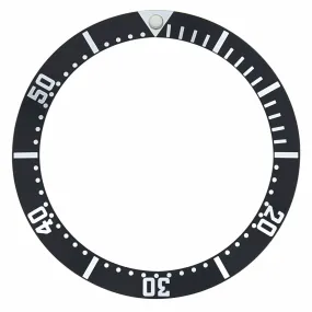 BEZEL INSERT FOR OMEGA SEAMASTER MIDSIZE WATCH BLACK SWISS