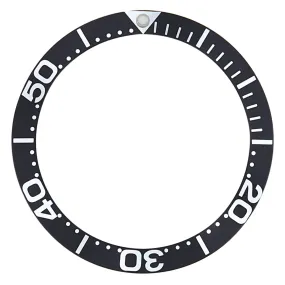 BEZEL INSERT FOR OMEGA SEAMASTER WATCH PROFESIONAL FULL SIZE FIT 41MM CASE BLACK