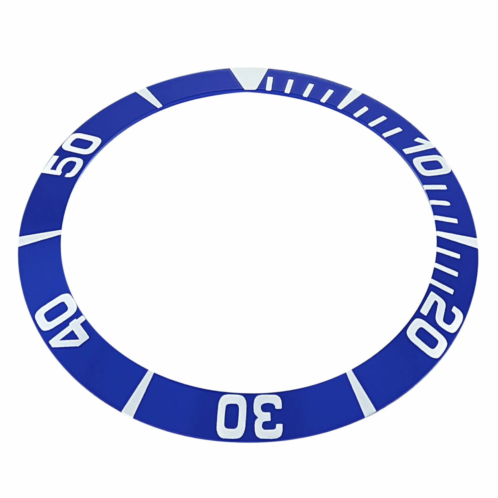 BEZEL INSERT FOR SEIKO 5 SEA URCHIN SNZ15K1, SNZF17 WATCH AUTOMATIC DIVER BLUE