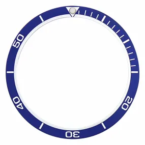 BEZEL INSERT FOR SEIKO 7002 6309 7S26 SKX007K2 7S26 DIVER PLANET OCEAN BLUE