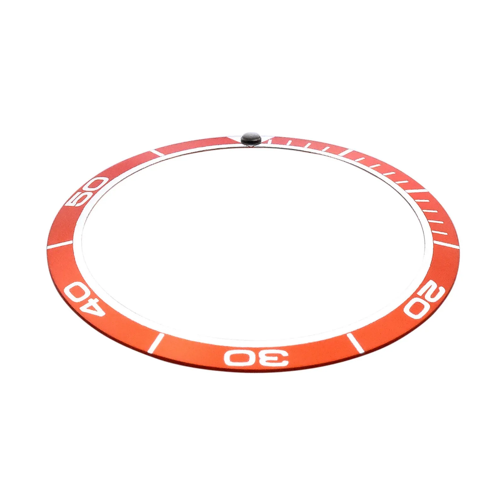 BEZEL INSERT FOR SEIKO PLANET OCEAN DIVER WATCH 38MM X 31MM ORANGE