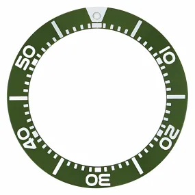 BEZEL INSERT FOR SEIKO WATCH PROSPEX DIVER 200M WATCH SKA371 KINETIC GREEN