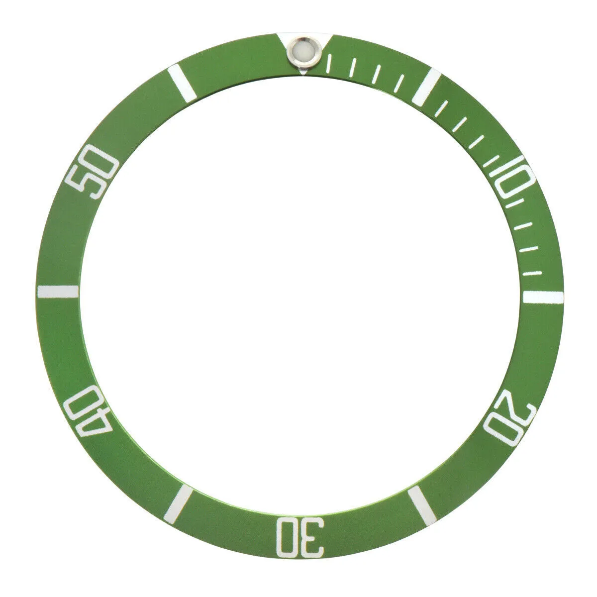 BEZEL INSERT FOR VINTAGE ROLEX SEA DWELLER 1665 1680 5512 WATCH GREEN