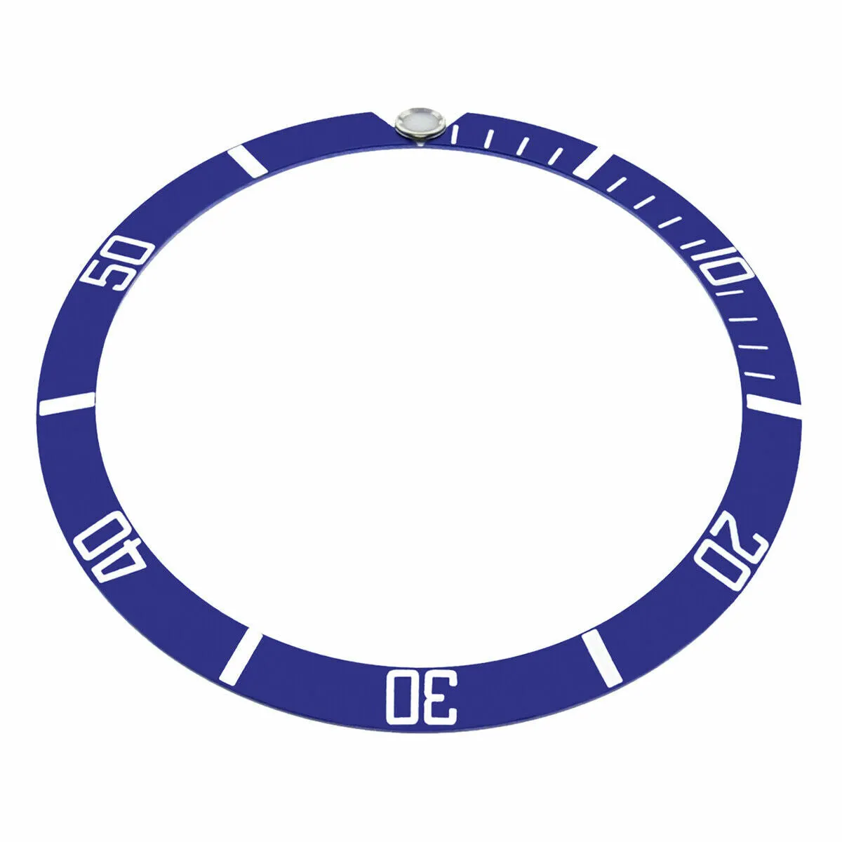 BEZEL INSERT FOR VINTAGE ROLEX SEADWELLER WATCH 1665, 1680, 5512 BLUE