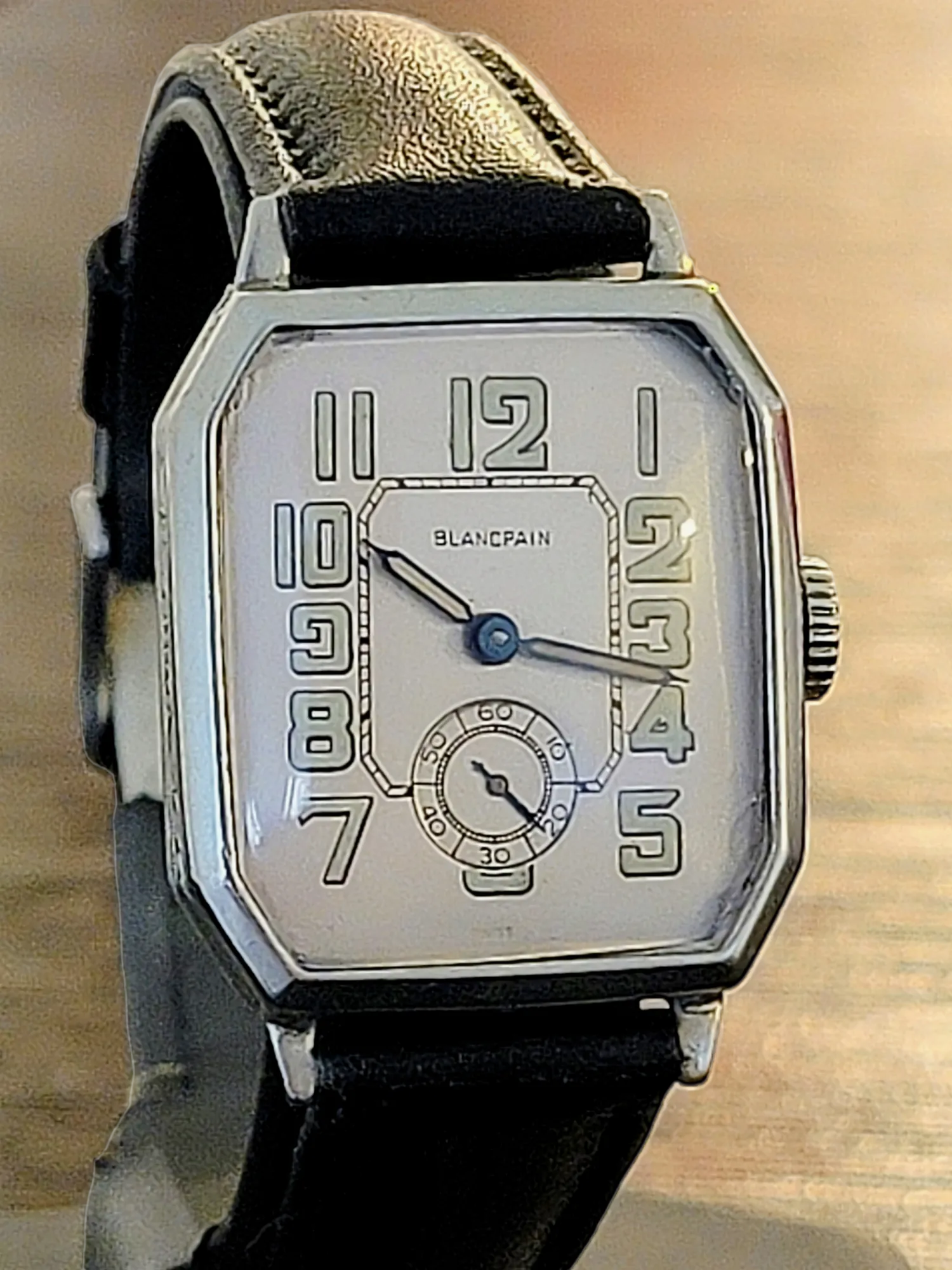 BLANCPAIN Art Deco Watch 15 Jewels Cal. Rayville 42 Swiss 1920's