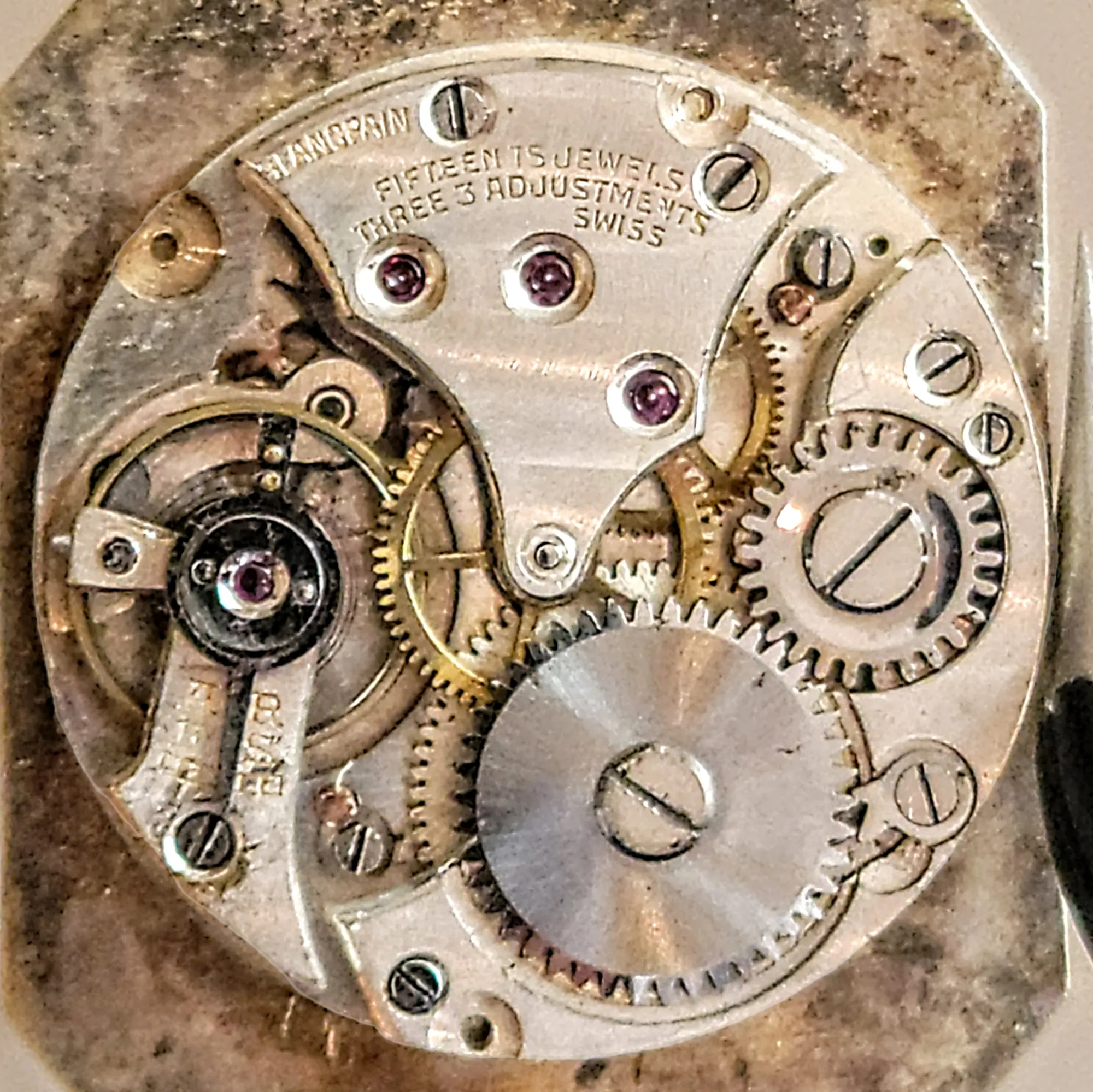 BLANCPAIN Art Deco Watch 15 Jewels Cal. Rayville 42 Swiss 1920's