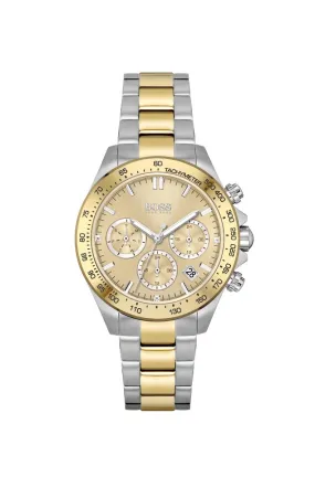 Boss Ladies Novia Two-tone Bracelet Watch